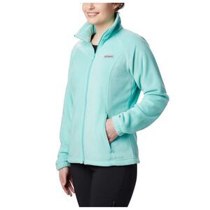 COLUMBIA Women’s Teal Long Sleeve Benton Springs Full-Zip Fleece Jacket Medium